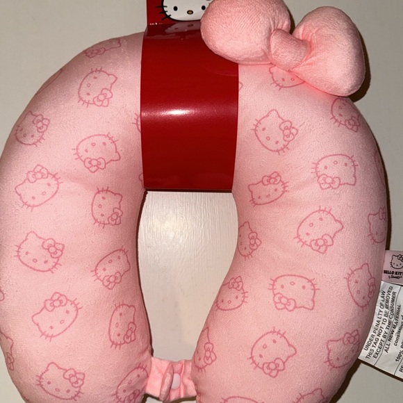 Hello Kitty Other - Hello Kitty Pink Travel Neck Pillow